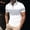 White, variant on SGFCWSX Golf Polo Shirts for Men Graphic Slim Fit V-Neck Short Sleeve Casual Business Top Sky Blue Size S
