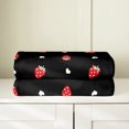 thumbnail image 4 of Blanket Strawberry Throw Blanket Throw 50X60 Strawberry Decor Fleece Blanket, 4 of 5