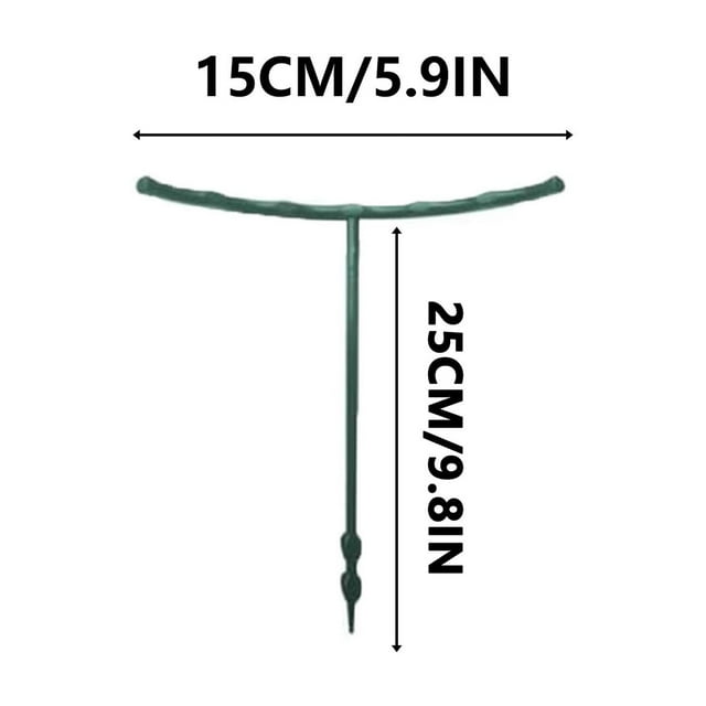 Support Stakes For Indoor PlantsNew Support Pile Stand Stackable Half Round Stakes Cages For Tomato Monstera Peony Hydrangea Climbing