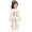 Beige1, variant on Girls 2 Piece Outfits Floral Lace Sequin Bow Print Crewneck Sweatshirt and Decorative Bow Wide Leg Pants, Kids Sweet Spring Fall Casual Matching Tracksuit(Navy3,10-11 Years)