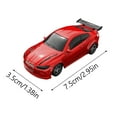 thumbnail image 2 of SgJHXb Mini 1:64 Scale 4wd Proportional Rc Drift 2026 2.4G Stunt Drifting Rc With 4 Obstacles Desktop Drift With LED Duplex Lights Remote Control Christmas Birthday, 2 of 5