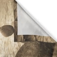thumbnail image 3 of Ambesonne Beach Kitchen Curtains, Rocks Calm Sepia Art, 55"x45", Beige Brown, 3 of 3
