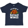 thumbnail image 3 of Inktastic Buffalo Wings Game Day Snack Boys or Girls Toddler T-Shirt, 3 of 5