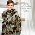 thumbnail image 4 of Ships Next Day, Custom Blanket with Picture - Printed in USA, Personalized Photo Blanket (Fleece – 50x60), 4 of 6