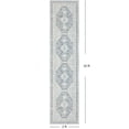 thumbnail image 3 of CYNERA Vintage Distressed Bohemian Runner Rug Gray 2'x10', Soft Machine Washable Foldable Non-Slip Carpet for Hallway Kitchen Entryway Living Room Bedroom, 3 of 8