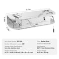 thumbnail image 2 of KFFKFF Salon Station for Wall Mounting, Comes with 5 Slots for Hairdressing Tools, Features 2 Storage Compartments (One Secured with Lock), Perfect for Beauty Parlors, Barber Outlets, 2 of 9