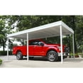 thumbnail image 3 of Arrow 10 x 20 x 8 ft Cool Grey Freestanding Carport/Patio Cover, 3 of 11