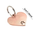 thumbnail image 2 of Outdor Stainless Steel Identification Custom Engraved For Small Medium Sized And Large As Well As Cats Custom, 2 of 3