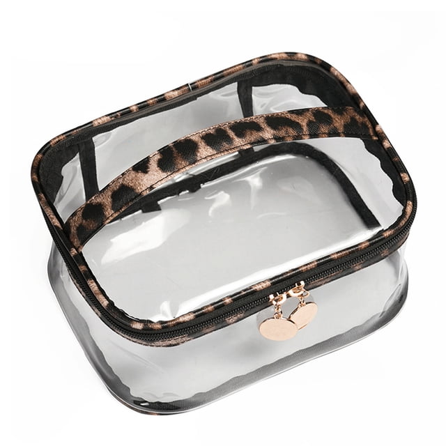 Bolsa de Almacenamiento de maquillaje Advancent Organizador de artículos de tocador a prueba de agua PVC color oscuro