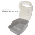 thumbnail image 4 of Cat Litter Box Kitty Litter Box Plastic Starry Sky Gray  For Cat Starry Sky Gray Close Type, 4 of 8