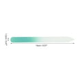 thumbnail image 2 of Unique Bargains 4 Pcs Round Head Glass Multifunctional Nail File Manicure Tool Green, 2 of 7