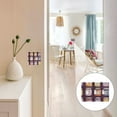 thumbnail image 7 of Yayeee Toggle Light Switch Wall Plate 2-Gang 4.56"x4.48" Decorative Outlet Cover, Purple Jam, 7 of 7