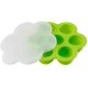 thumbnail image 1 of Bandeja de Silicona con Compartimentos para Comida Infantil, Recipiente, Papelera con Tapa para Congelador, Transportable, Libre de BPA, Silicona, Verde, Talla Única Zhivalor WLJ-2842, 1 of 1
