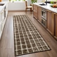 thumbnail image 4 of Geetinfly 2*6FT Area Rugs 100% Polyester Rug 360G Fleece Weight Imitation Cashmere Modern-Revival Style coffee, 4 of 8