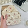thumbnail image 6 of Huhudde Floral Change Purse Money Bag Coin Purse Small Storage Bag Quilted Wallets Change Bag Change Purse Lipstick Bag, 6 of 20