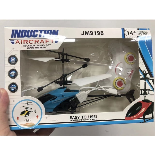 Mini Drone Recargable Por Inducción Infrarroja Control Remoto Helicóptero De Juguete Con Gao Jiahui unisex