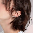 thumbnail image 6 of Women's FashionStar Non-pierced Ear Clips Earrings 2.20in Party Jewelry Accessory, 6 of 8