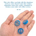 thumbnail image 5 of CustomyLife 8pcs Water Inlet Valve Filter for Washer, Washing Machine Water Filter Screen, Washer Part Replacement Repair Kit for Haier Automatic Washing Machine, 5 of 5