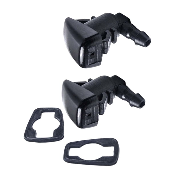 Rociador de limpiaparabrisas delantero,Rociador Limpiaparabrisas Delantero 8S4Z-17603 Professional,Boquilla de limpiaparabrisas duradera,Accesorios delanteros de limpiaparabrisas,Piezas de Salvador Rociador de limpiaparabrisas delantero