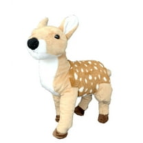 16 Inch Freckles The Fawn Plush Toy in Enchanting Witch Costume – Halloween Plush Stuffed Toy with Witch Hat, Dress, and Broomstick – Soft & Cuddly Stuffed Animal Gift for Kids