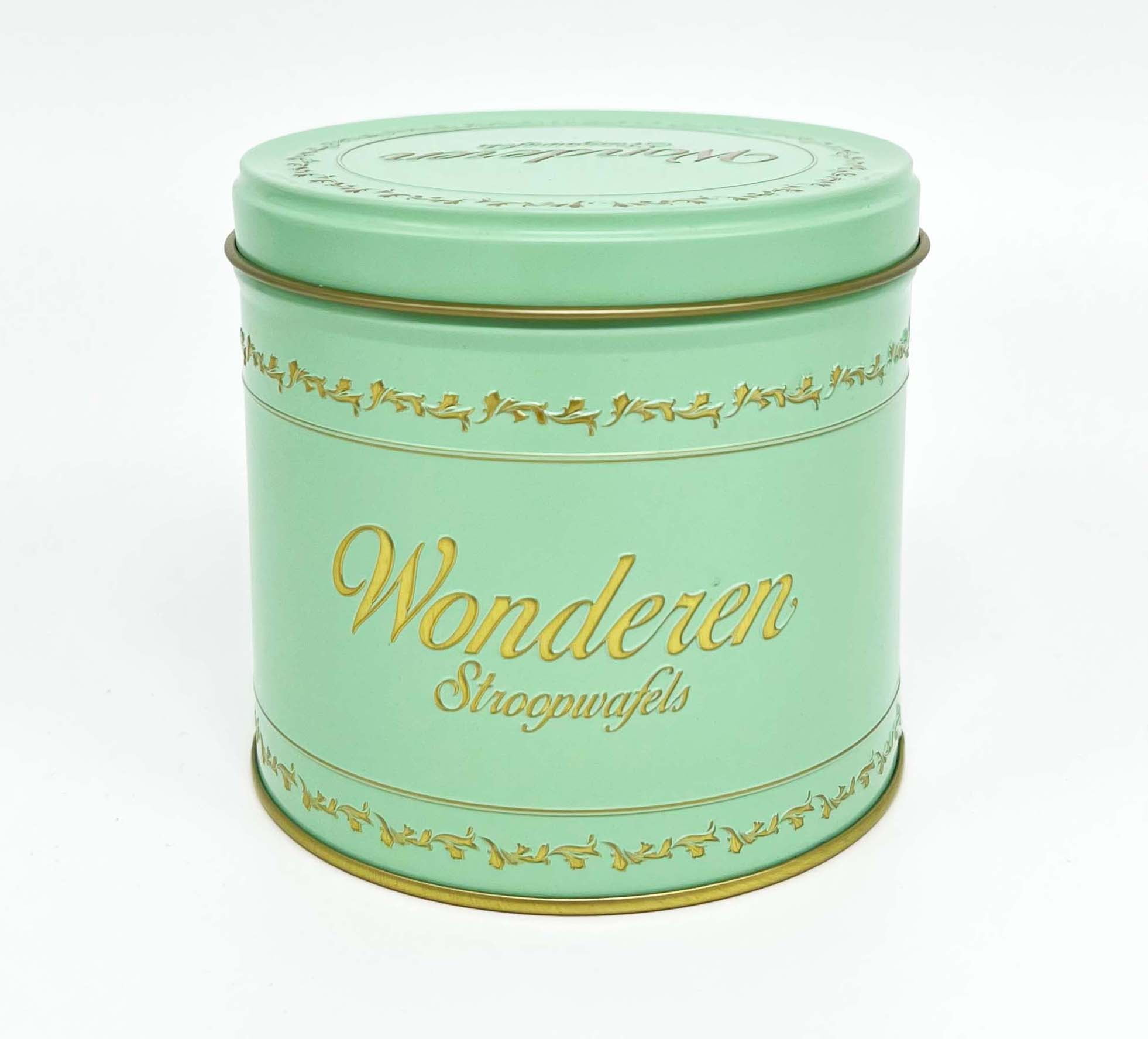 Wonderen Stroopwafels Stroopwafel Tin Can, Original Dutch Recipe