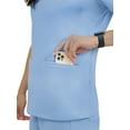 thumbnail image 6 of Doctor's Choice Pro Fit Scrubs Women's Scrub Top Ciel Blue S - XXXL, 6 of 9