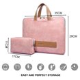thumbnail image 2 of Bolso portátil para ordenador de moda, bolso para portátil de negocios para hombres y mujeres, adecuado para ordenador portátil de 13,3/14, 2 of 5