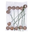 thumbnail image 3 of Vickerman 3" x 18" Oat Pearl Ball Ornament Stick, 12 per bag., 3 of 4