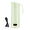 thumbnail image 4 of veasfak Travel Heating Cup Compact Portable Electric Kettle Leakproof Stainless Steel Fast Boiling Mini Tea Kettle With LCD Display And Adjustable Temperature Suitable for home office Green, 4 of 9