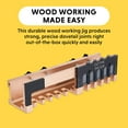 Woodworking Dovetail Jig 12" Template Kit for Furniture Wood