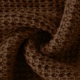 thumbnail image 5 of Penkiiy Chandail Ras du Cou pour Hommes Ajusté Léger à Manches Longues Tricoté TG Café, 5 of 5