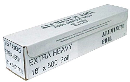 Durable 18" x 500' EXTRA Heavy Duty Premium Aluminum BBQ Grill Foil Wrap Roll 