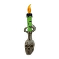 thumbnail image 2 of TanSiDing 1pcs Flickering LED Skeleton Hand Candelabra - Battery Operated Flameless Halloween Decor for Spooky Party & Home Tabletop Ambiance, 2 of 6
