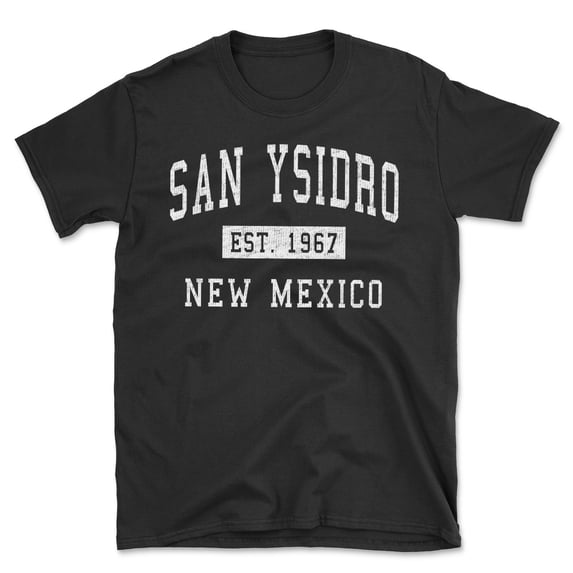 San Ysidro New Mexico Classic Established Men's Cotton T-Shirt