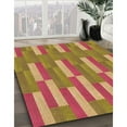 thumbnail image 3 of Ahgly Company Machine Washable Indoor Rectangle Transitional Grapefruit Red Area Rugs, 5' x 7', 3 of 7