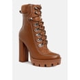 thumbnail image 2 of Yeti High Heel Lace Up Biker Boots, 2 of 10