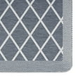 thumbnail image 5 of Martha Stewart Miles Modern Diamond Anti-Fatigue Air-Infused Kitchen Mat, Blue, 19.6"x39", 5 of 9