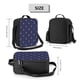 thumbnail image 2 of Disketp Anchor Heart Blue Bolsa Térmica Estampada para Almuerzo, Lonchera para Hombres y Mujeres Adultos, 2 of 7