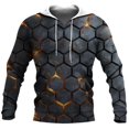 thumbnail image 3 of Sudadera con capucha para hombre con estampado 3D de rocas rotas, informal, de manga larga, a la moda, para deportes de verano, holgada, de gran tamaño, 2024, 3 of 5