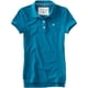 thumbnail image 1 of Aeropostale Womens Uniform A87 3 Button Polo Shirt, Verde, X-Small, 1 of 1