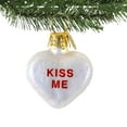 thumbnail image 3 of Old World Christmas 1.5 Inches Tall Conversation Heart Glass Ornament True Love Valentine's, 3 of 3