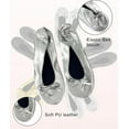thumbnail image 4 of GUDGUDEE Women's Ballet Flat Shoes Foldable Portable Travel Roll Up Slippe, 4 of 6