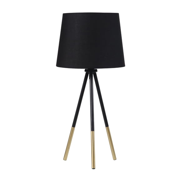 20â€ Classic Black Matte Tripod Table Lamp