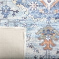 thumbnail image 4 of SAFAVIEH Saffron Spots Floral Bordered Area Rug, Blue/Ivory, 5' x 8', 4 of 7