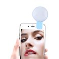 thumbnail image 1 of REOFLYUP Phone Selfie Light Mini Clip on -blue Plastic 1Set, 1 of 7