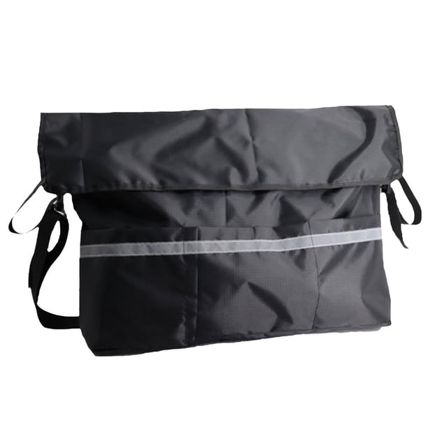 Bolsa De Almacenamiento Trasera Para Silla De Ruedas Bolsa Impermeable Para Silla De Ruedas Colgar En El Lateral Organizador De Almacenamiento Negro Para El Hogar Al Aire Libre Hospital Eigraketly HA017990-00