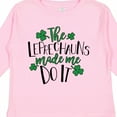 thumbnail image 4 of Inktastic St. Patrick's Day the Leprechauns Made Me Do It Boys or Girls Long Sleeve Toddler T-Shirt, 4 of 5