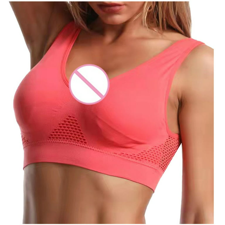 amlbb Sports Bras for Women 3-Pack Women Sports Bra Without Wire Free  Support Yoga Running Vest Underwears on Clearance 