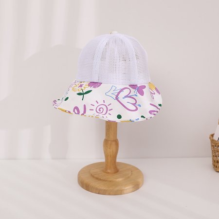 

Sunhillsgrace Baby Hats & Caps Baby Unisex Print Summer Autumn Flower Adjustable Sun Hat