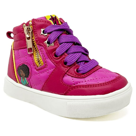 Karma's World Toddler Girls High Top Sneaker, Sizes 7-12